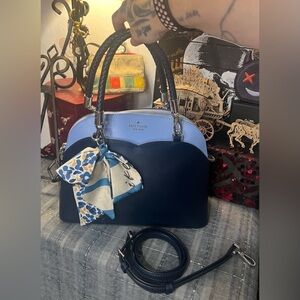 KATE SPADE NEW YORK PAYTON COLORBLOCK MEDIUM DOME SATCHEL